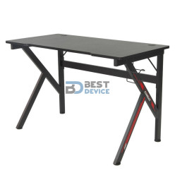 ESCRITORIO GAMER ARGOMTECH ARG-DK-9247BK ERGO Z47 NEGRO