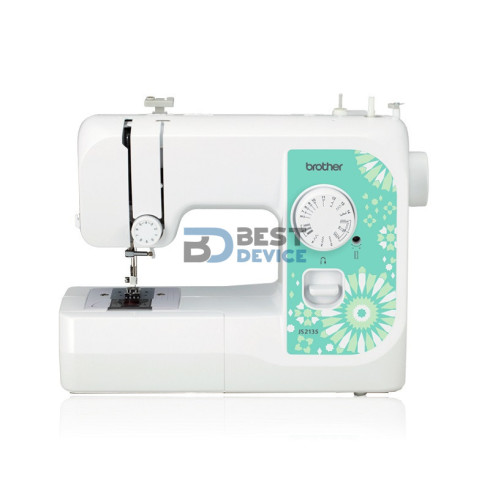 MAQUINA DE COSER FAMILIAR MECÁNICA BROTHER JS2135PA