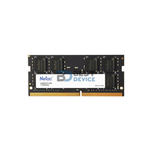 MEMORIA RAM PARA NOTEBOOK DDR4 NETAC 16GB 3200 MHZ BASIC C22