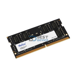 MEMORIA RAM PARA NOTEBOOK DDR4 NETAC 16GB 3200 MHZ BASIC C22