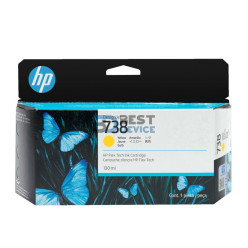 TINTA HP 498N7A 738 YELLOW 130ML TT850