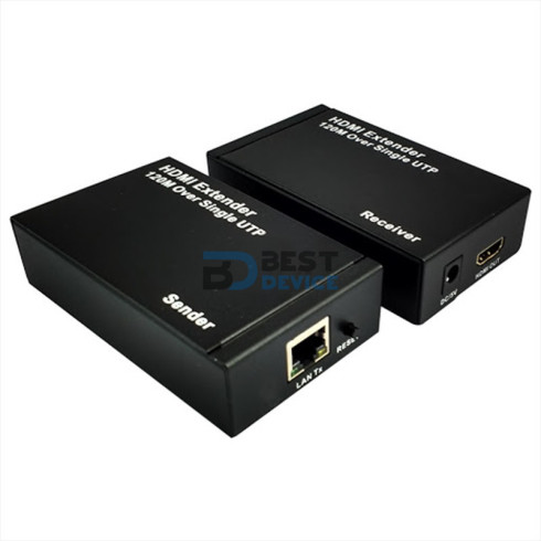 ADAPTADOR HDMI EXTENSOR 120MTS A RJ45