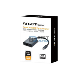 CABLE ADAPTADOR ARGOMTECH ARG-CB-0060 TYPE-C-HDMI