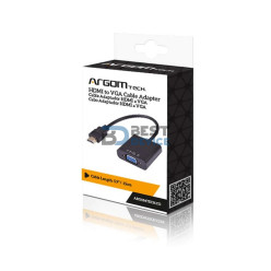CABLE ADAPTADOR ARGOMTECH ARG-CB-0055 HDMI-VGA