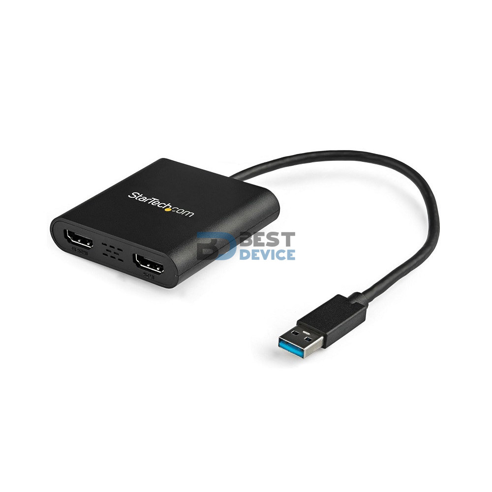 CABLE ADAPTADOR USB 3.0 A 2 HDMI
