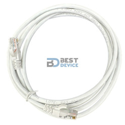 CABLE DE RED SIEMON CAT6 WHITE 2M