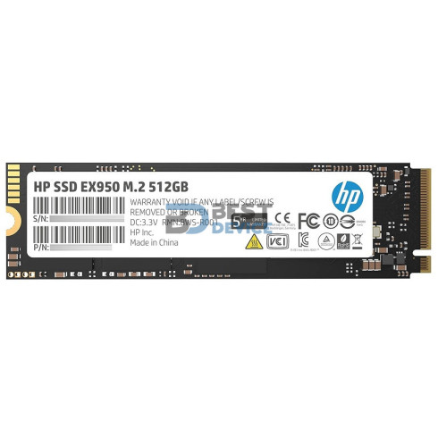SSD HP 512GB 5MS22AA ABC EX950 M.2 NVME