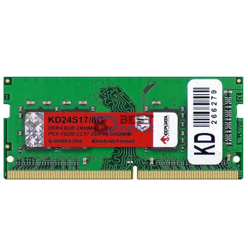 MEMORIA RAM PARA NOTEBOOK DDR4 KEEPDATA 8GB 2400 MHZ