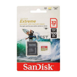 MEMORIA MICRO SD SANDISK 32GB EXTREME V3 4K