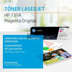 TONER HP CF213A (131A) MAGENTA