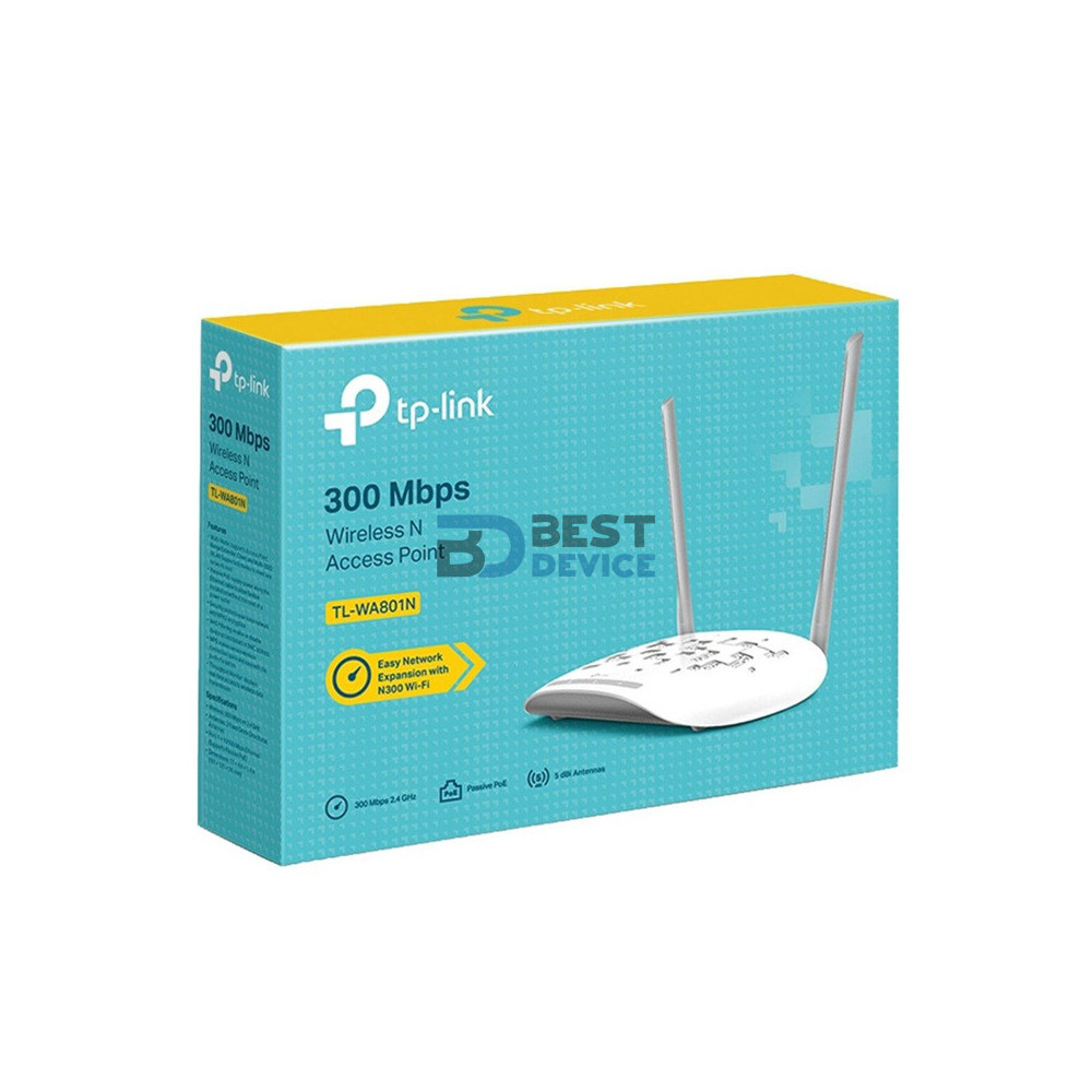 PUNTO DE ACCESO INALAMBRICO TP-LINK WA801N 300MBPS
