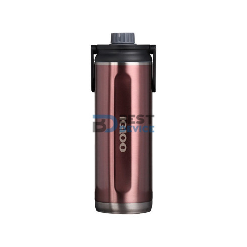 BOTELLA TÉRMICA IGLOO 1.4L CHUG ROSA CON MANIJA 71098