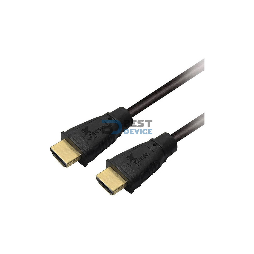 CABLE XTECH HDMI(M)-HDMI(M) 4.57M XTC-338 4K NEGRO
