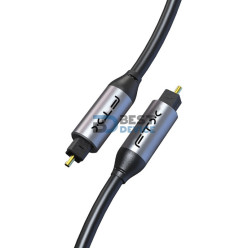 CABLE OPTICO FTX FTX-AV380-P04GN-S3 3M P/SOUND BAR/TV/PROY/PS4 NEGRO