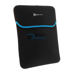 FUNDA PARA NOTEBOOK KLIP XTREME KNS-214BL KOLOURS 14.1" AZUL/NEGRO REVERSIBLE