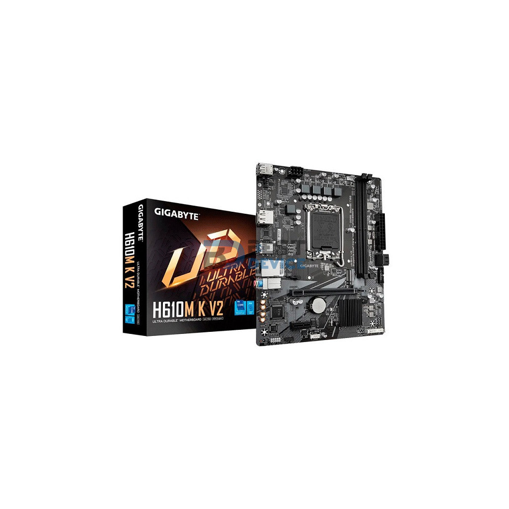 PLACA MADRE GIGABYTE 1700 H610M K V2 DDR5 S/R/HDMI/DP/M2/USB3.2/MATX