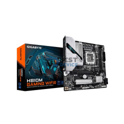 PLACA MADRE GIGABYTE H810M GAMING WIFI 6 DDR5 LGA 1851 S/R/HDMI/DP/M2/USB/WIFI/MATX