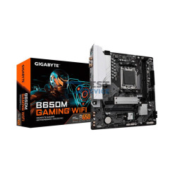 PLACA MADRE GIGABYTE AM5 B650M GAMING WIFI DDR5 V/S/R/HDMI/M2/USB3.2/MATX