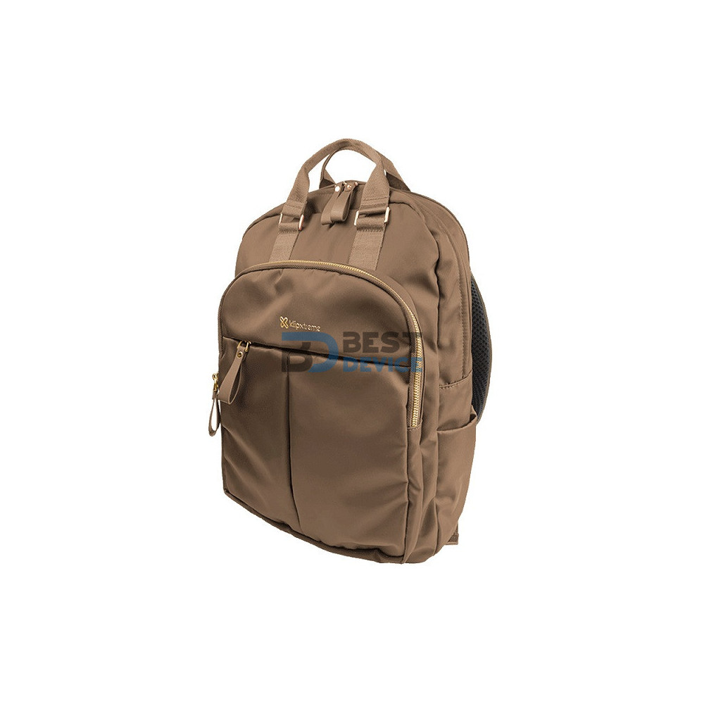 MOCHILA KLIP XTREME KNB-468BR TOSCANA FEMENINO 15.6" MARRON