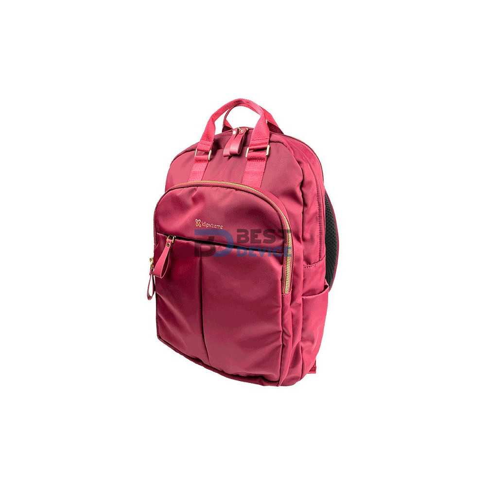 MOCHILA KLIP XTREME KNB-468RD TOSCANA FEMENINO 15.6" BORDO