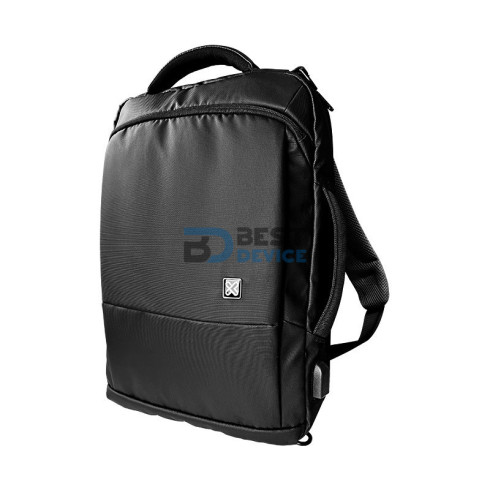 MOCHILA KLIP XTREME 15.6" KNB-895 2EN1 BIZMAN USB/NEGRO